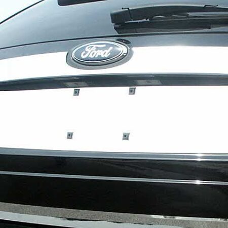 QAA LP47360 – Stainless License Plate Bezel 1-Piece – Fits 2007-2014 Ford Edge