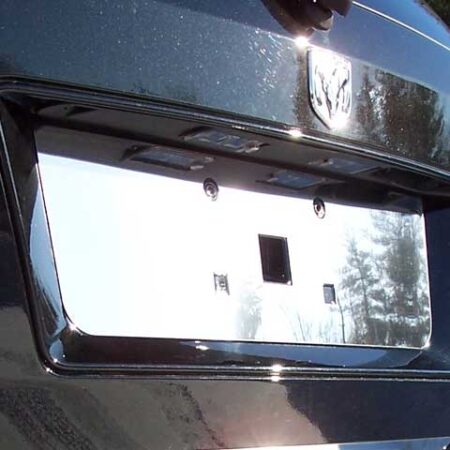 QAA LP49945 – Stainless License Plate Bezel 1-Piece – Fits 2009-2020 Dodge Journey