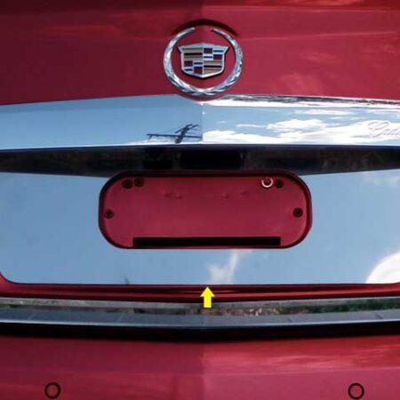 QAA LP50260 – Stainless License Plate Bezel 1-Piece – Fits 2010-2016 Cadillac SRX