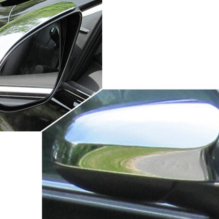 QAA MC12130 – Chrome ABS plastic Mirror Cover 2-Piece – Fits 2012-2014 Toyota Camry