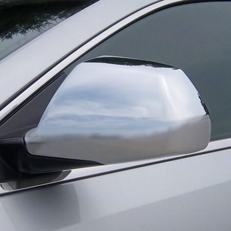 QAA MC48251 – Chrome ABS plastic Mirror Cover 2-Piece – Fits Cadillac CTS