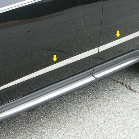 QAA MI50160 – Stainless Steel Molding Insert 4-Piece – Fits 2010-2017 Chevrolet Equinox