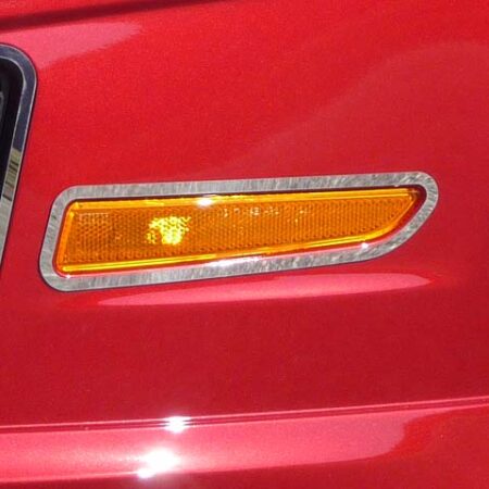 QAA ML50390 – Stainless Steel Marker Light Accent 2-Piece – Fits 2010-2012 Ford Fusion