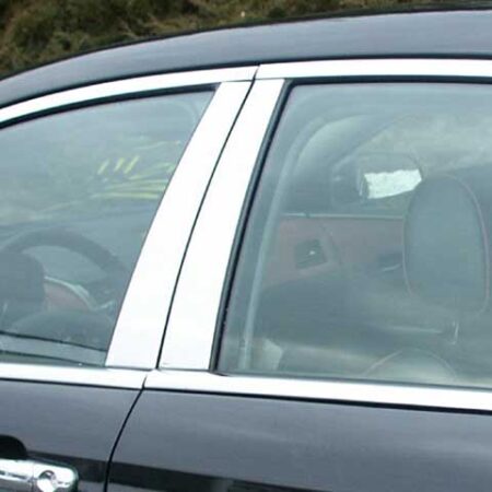 QAA PP48105 – Stainless Steel Pillar Trim 4-Piece – Fits 2008-2012 Chevrolet Malibu