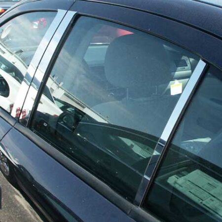 QAA PP48121 – Stainless Steel Pillar Trim 6-Piece – Fits 2005-2010 Chevrolet Cobalt