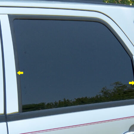 QAA PP48321 – Stainless Steel Pillar Trim 6-Piece – Fits 2008-2012 Ford Escape