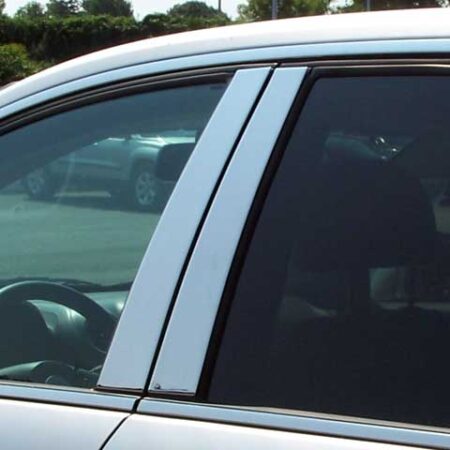 QAA PP48440 – Stainless Steel Pillar Trim 4-Piece – Fits 2008-2009 Saturn Vue