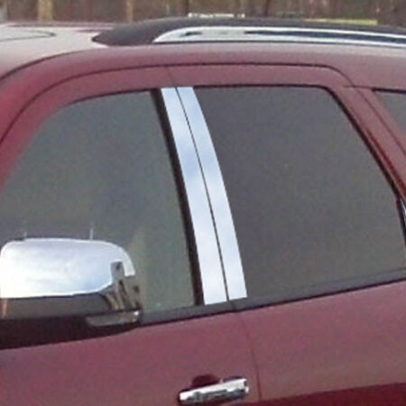 QAA PP51931 – Stainless Steel Pillar Trim 6-Piece – Fits 2011-2023 Dodge Durango