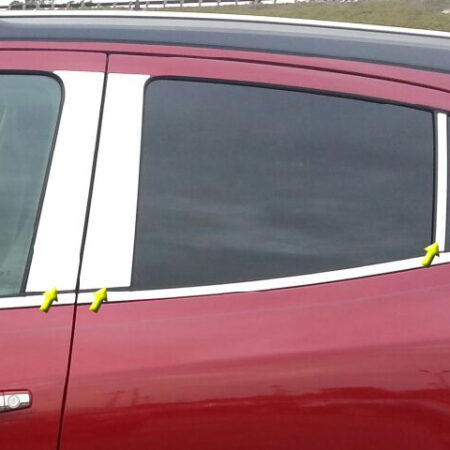 QAA PP53561 – Stainless Steel Pillar Trim 6-Piece – Fits 2013-2022 Buick Encore