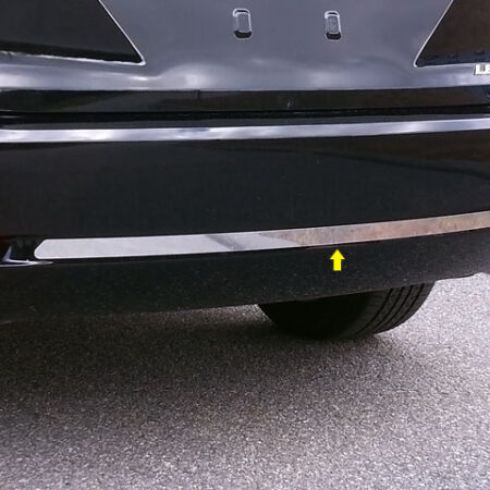 QAA RBI29155 – Stainless Steel Rear Bumper Accent 1-Piece – Fits 2009-2015 Toyota Venza