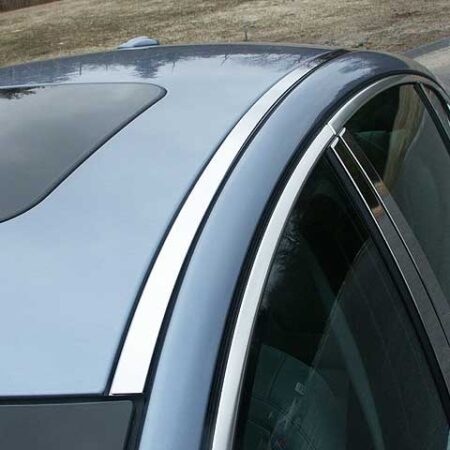 QAA RI29098 – Stainless Steel Roof Insert 2-Piece – Fits 2009-2010 Jaguar XF