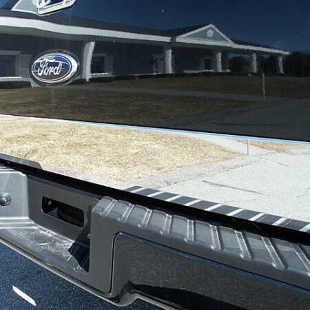 QAA RT44308 – Stainless Steel Tailgate Accent 1-Piece – Fits 2004-2014 Ford F-150