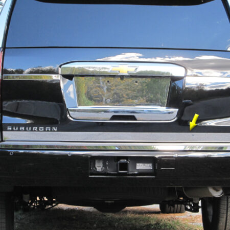 QAA RT55195 – Stainless Steel Tailgate Trim 1-Piece – Fits 2015-2020 Chevrolet Suburban