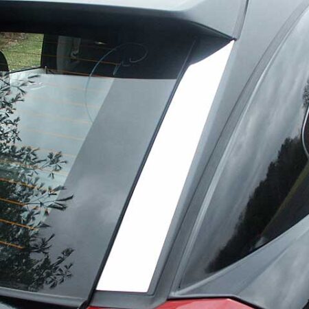 QAA RW47950 – Stainless Steel Rear Window Trim 2-Piece – Fits 2007-2012 Dodge Caliber