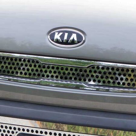 QAA SG10830 – Stainless Steel Grille Accent 1-Piece – Fits 2010-2011 Kia Soul