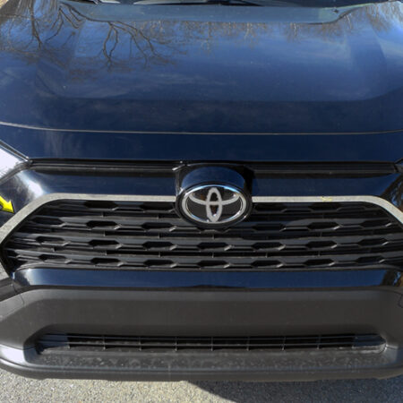 QAA SG19180 – Stainless Steel Grille Accent 2-Piece – Fits 2019-2023 Toyota Rav4