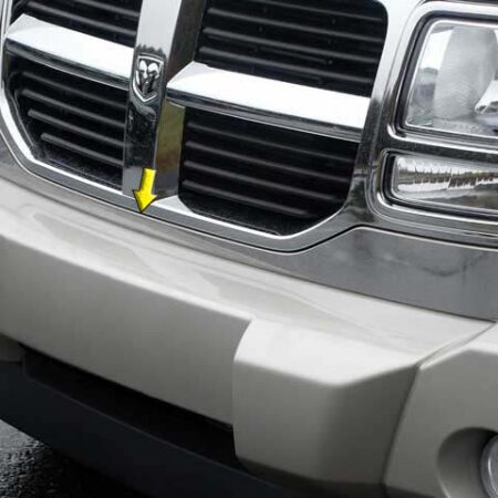 QAA SG47940 – Stainless Steel Grille Accent 1-Piece – Fits 2007-2011 Dodge Nitro