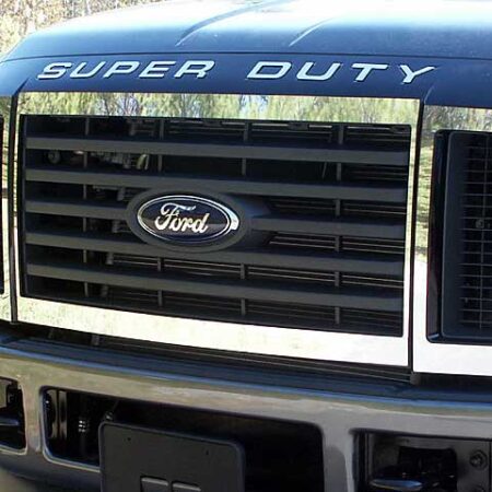 QAA SG48320 – Stainless Steel Grille Accent 6-Piece – Fits 2008-2008 Ford Super Duty