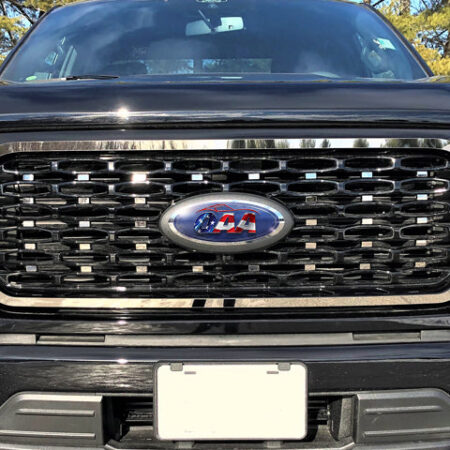 QAA SG61308 – Stainless Steel Grille Accent 38-Piece – Fits 2021-2023 Ford F-150