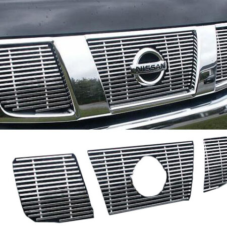 QAA SGB24515 – Grille Accent 3-Piece – Fits 2004-2007 Nissan Armada Pathfinder Titan