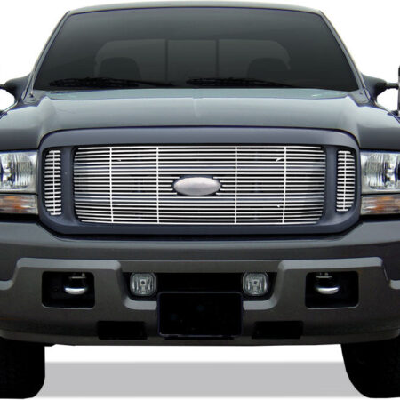 QAA SGB39322 – Stainless Grille Overlay 3-Piece – Fits 1999-2004 Ford F250/350 Super Duty-