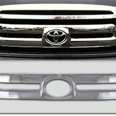 QAA SGC10145 – Chrome ABS plastic Grille Overlay 1-Piece – Fits 2010-2013 Toyota Tundra