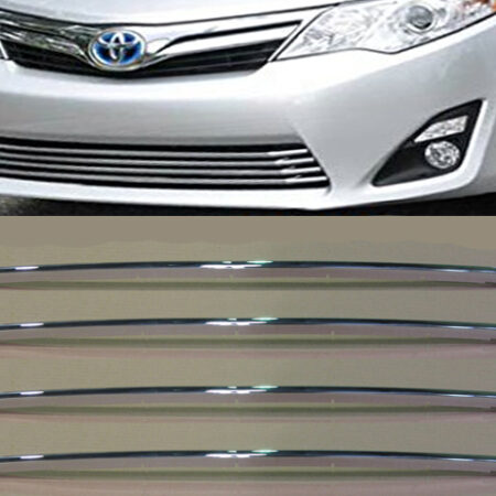 QAA SGC12130 – Chrome ABS plastic Grille Overlay 4-Piece – Fits 2012-2014 Toyota Camry