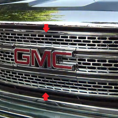 QAA SGC54281 – Chrome ABS Grille Overlay 4-Piece – Fits 2014-2015 GMC Sierra