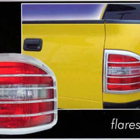 QAA TL44309 – Chrome ABS Tail Light Bezels 2-Piece – Fits 2004-2008 Ford F-150