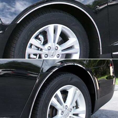 QAA WQ49626 – Stainless Steel Wheel Well Trim 8-Piece – Fits 2009-2012 Lincoln MKS