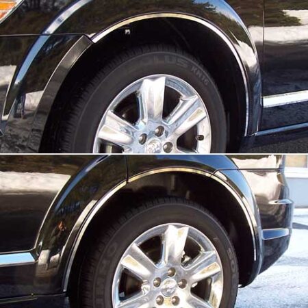 QAA WQ49945 – Stainless Steel Wheel Well Trim 8-Piece – Fits 2009-2020 Dodge Journey