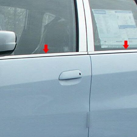 QAA WS29220 – Stainless Steel Window Sill Trim 4-Piece – Fits 2009-2013 Honda Fit