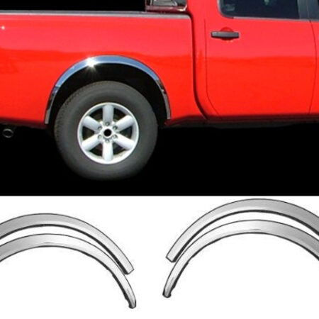 QAA WZ27145 – Stainless Steel Fender Trim 4-Piece – Fits 2007-2013 Toyota Tundra