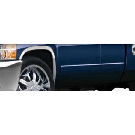 QAA WZ47181 – Stainless Steel Fender Trim 4-Piece – Fits 2007-2013 Chevrolet Silverado