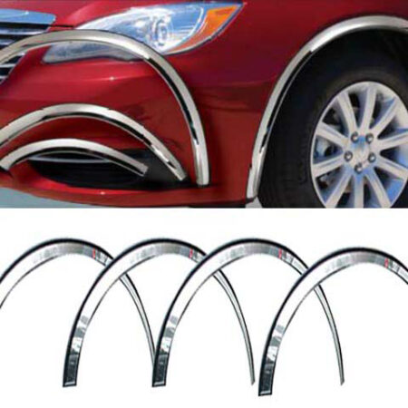 QAA WZ51780 – Stainless Steel Fender Trim 6-Piece – Fits 2011-2014 Chrysler 200