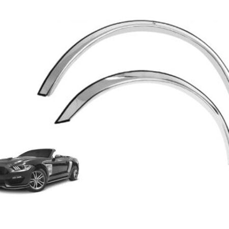 QAA WZ55351 – Stainless Steel Fender Trim 4-Piece – Fits 2015-2016 Ford Mustang